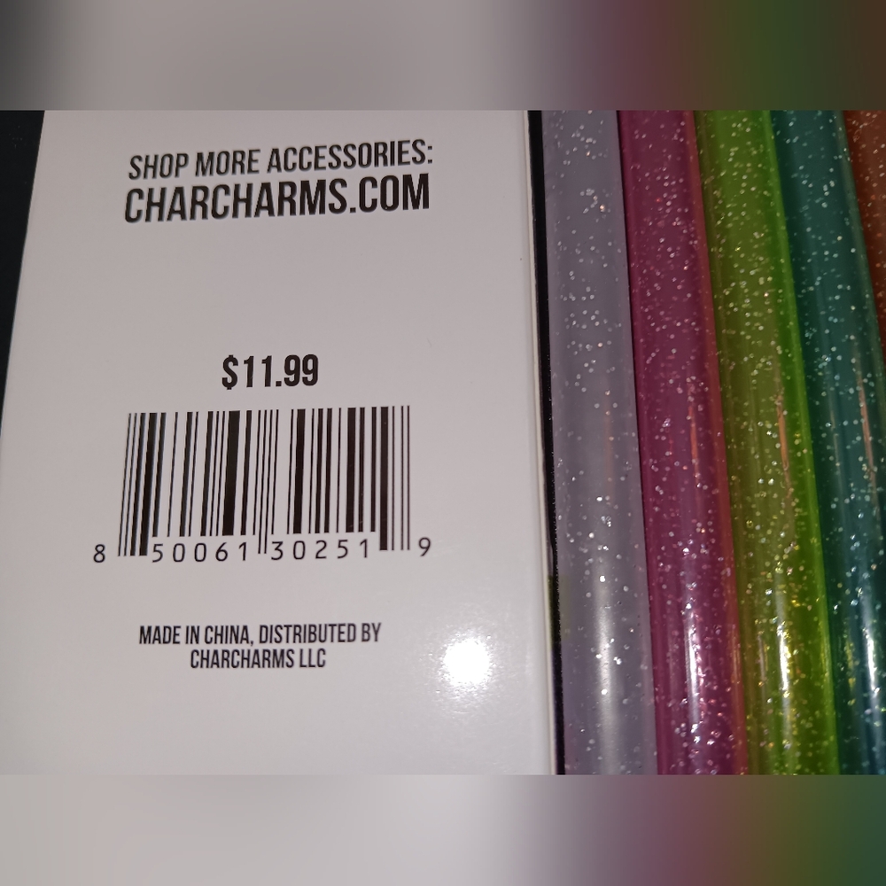 Glitter Tumbler Straws - 6 Pack Dishwasher Safe - Picture 4 of 4